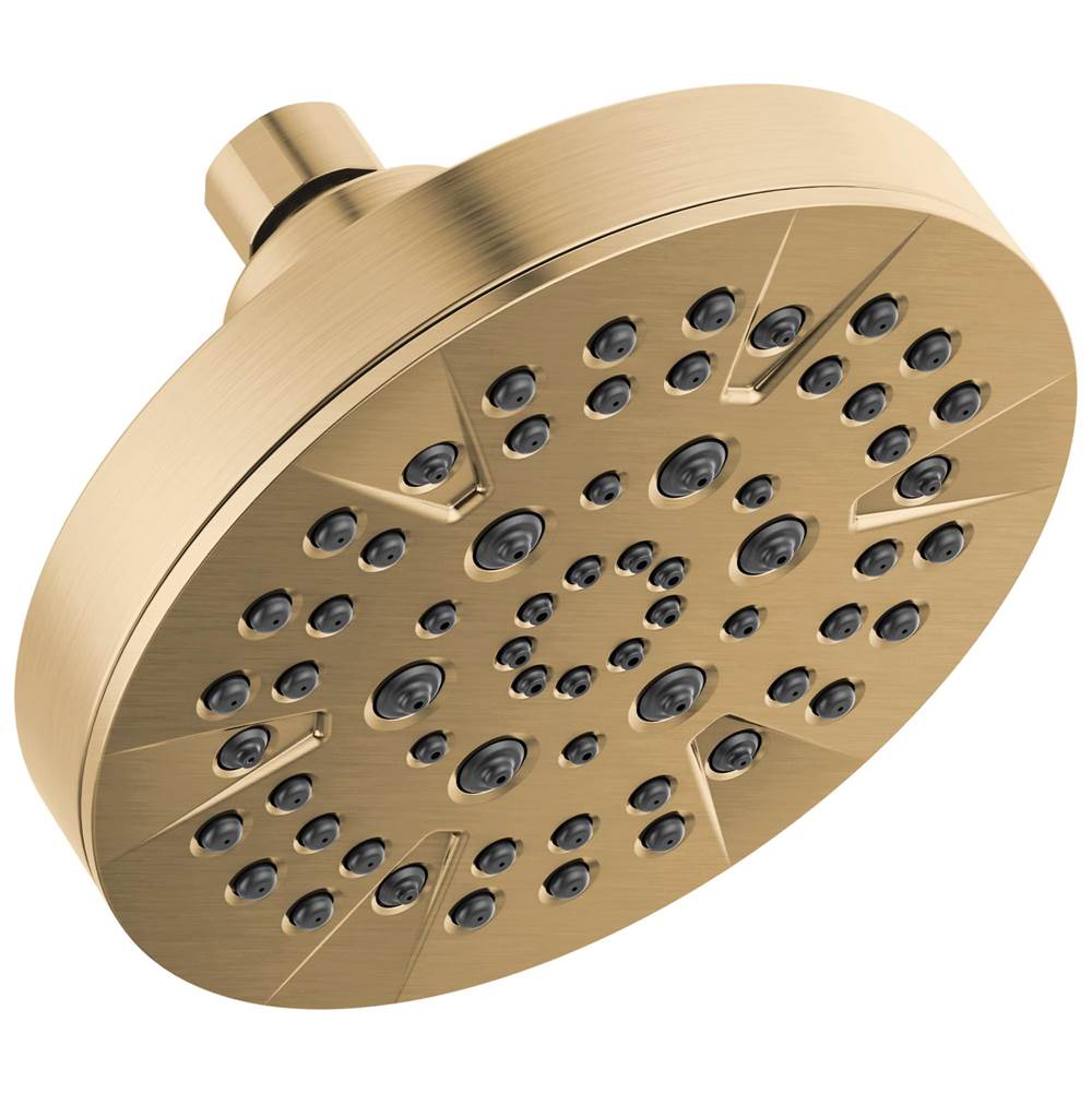 Delta Faucet - Universal Showering Components 5-Setting Showerhead - Champagne Bronze