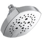Delta Faucet - Universal Showering Components 5-Setting H2Okinetic Shower Head - Chrome