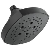 Delta Faucet - Universal Showering Components 5-Setting H2Okinetic Shower Head - Matte Black
