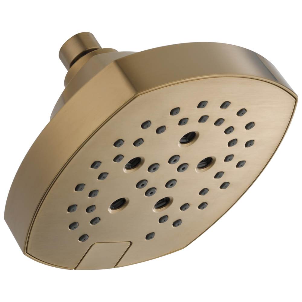 Delta Faucet - Universal Showering Components 5-Setting H2Okinetic Shower Head - Champagne Bronze