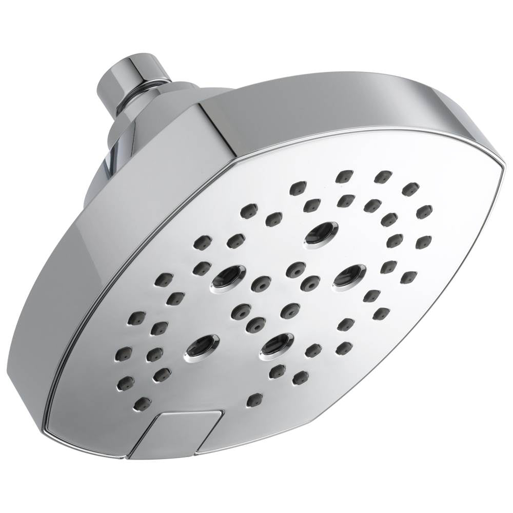 Delta Faucet - Universal Showering Components 5-Setting H2Okinetic Shower Head - LumicoatÂ® Chrome
