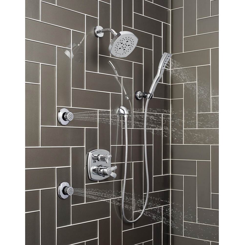 Stryke 17 Series Integrated Diverter Trim with Six Function Diverter Less Diverter Handle