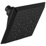 Delta Faucet - Universal Showering Components H2OKinetic5-Setting Angular Modern Raincan Shower Head - Matte Black
