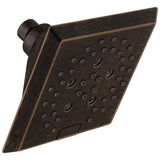 Delta Faucet - Universal Showering Components H2OKinetic5-Setting Angular Modern Raincan Shower Head - Venetian Bronze
