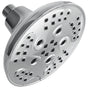 Delta Faucet - Universal Showering Components H2OKinetic 5-Setting Transitional Raincan Shower Head - Chrome