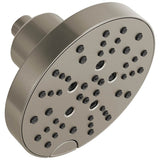Delta Faucet - Universal Showering Components 5-Setting H2OKinetic Round Cont Raincan - LumicoatÂ® Stainless
