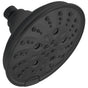 Delta Faucet - Universal Showering Components 5-Setting H2OKinetic Trad Raincan - Matte Black