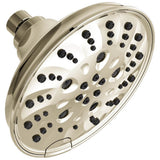 Delta Faucet - Universal Showering Components H2Okinetic 5-Setting Traditional Raincan Shower Head - LumicoatÂ® Polished Nickel