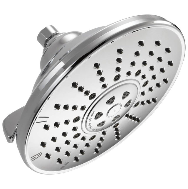 Delta Faucet - Universal Showering Components 3-Setting Raincan Shower Head - Chrome