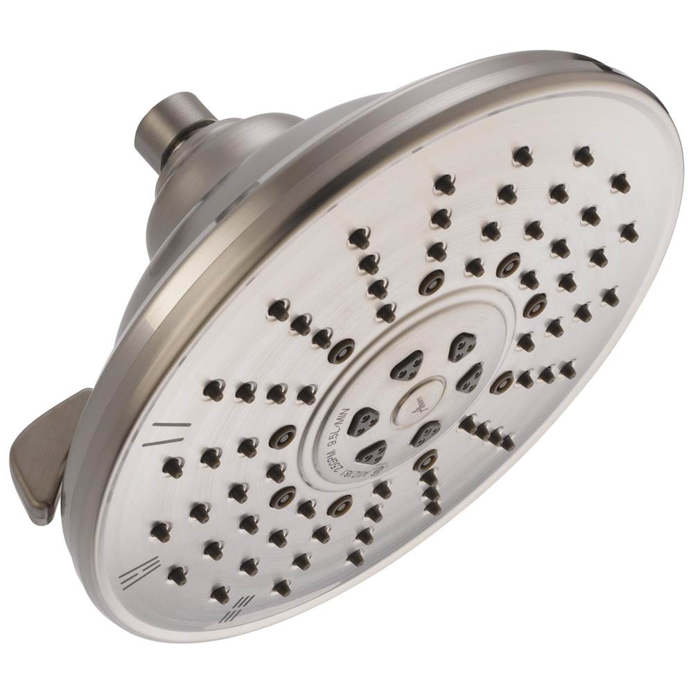 Delta Faucet - Universal Showering Components 3-Setting Raincan Shower Head - Stainless