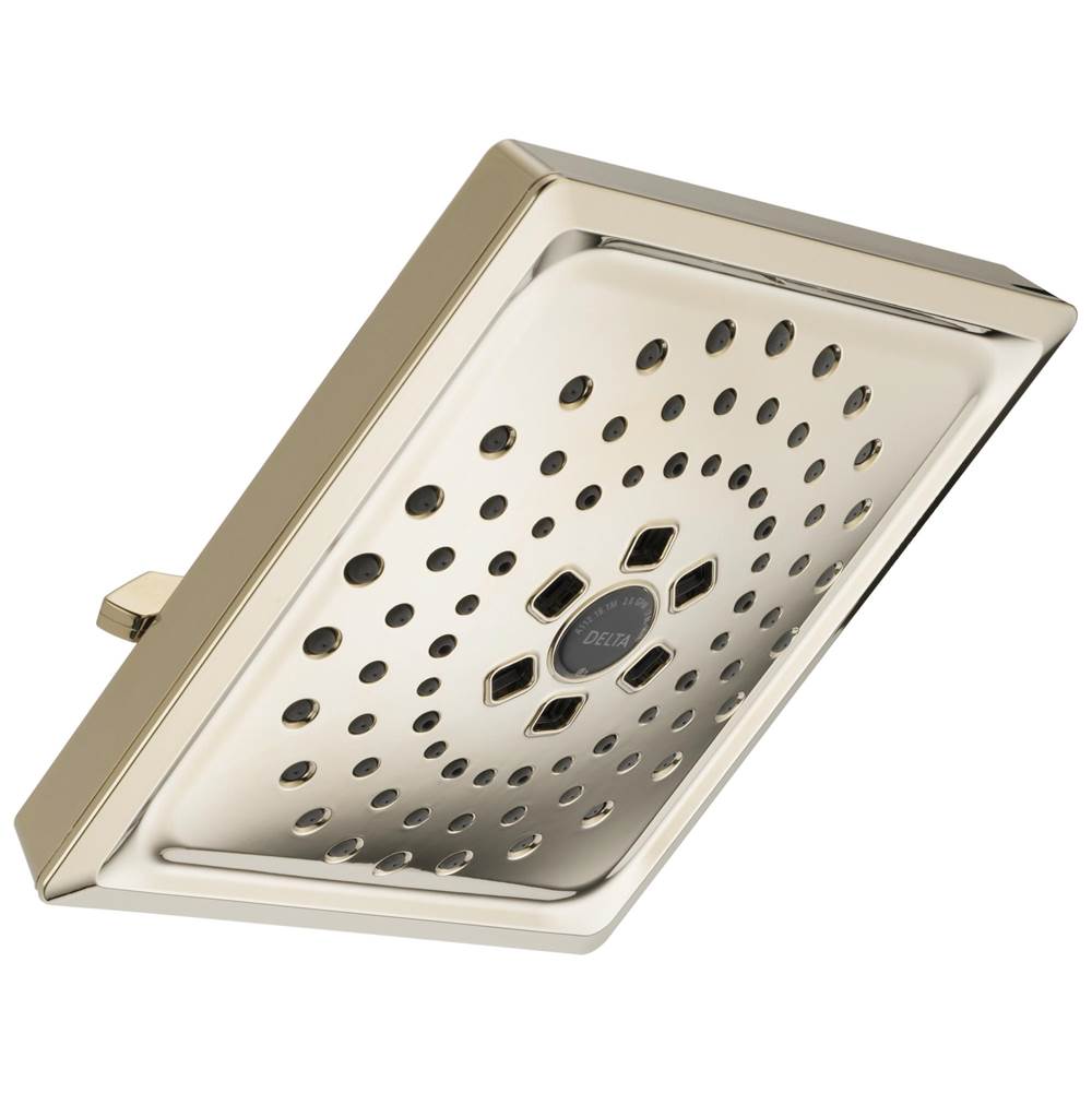 Delta Faucet - Universal Showering Components H2OKinetic3-Setting Raincan Shower Head - LumicoatÂ® Polished Nickel