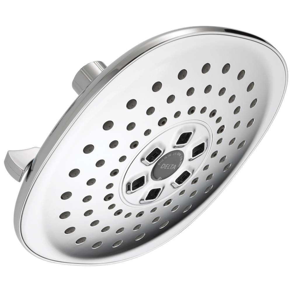 Universal Showering Components H2OKinetic 3-Setting Raincan Shower Head