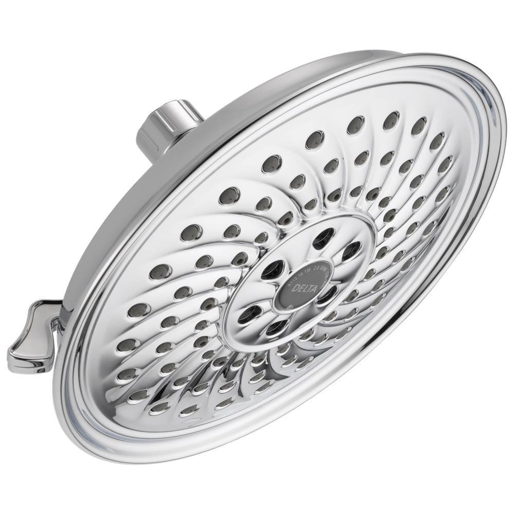 Universal Showering Components H2OKinetic 3-Setting Raincan Shower Head