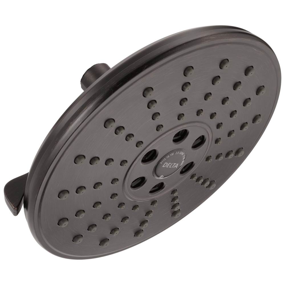 Delta Faucet - Universal Showering Components H2OKinetic3-Setting Raincan Shower Head - Venetian Bronze