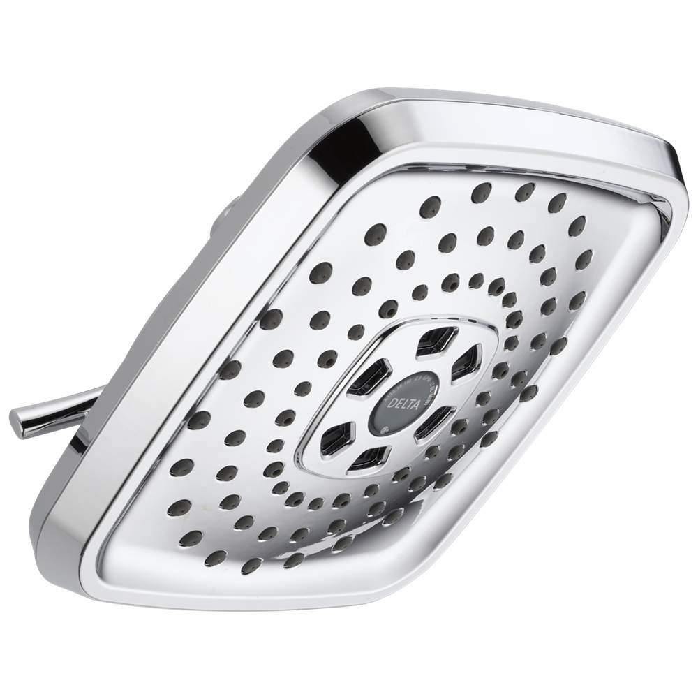 Universal Showering Components H2OKinetic 3-Setting Raincan Shower Head