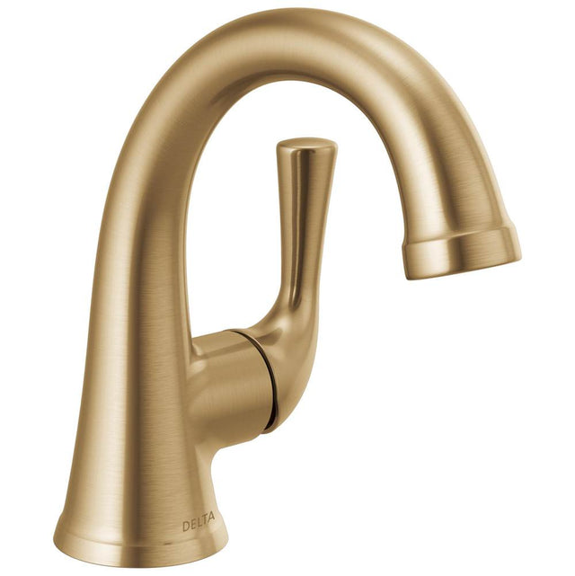 Delta Faucet - KayraE Single Handle Bathroom Faucet - Champagne Bronze