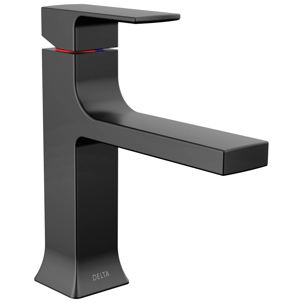 Delta Faucet - VelumE Single Handle Bathroom Faucet - Matte Black