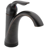 Delta Faucet - Lahara Single Handle Bathroom Faucet with Touch<sub>2</sub>O.xt Technology - Venetian Bronze