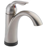 Delta Faucet - Lahara Single Handle Bathroom Faucet with Touch<sub>2</sub>O.xt Technology - Stainless