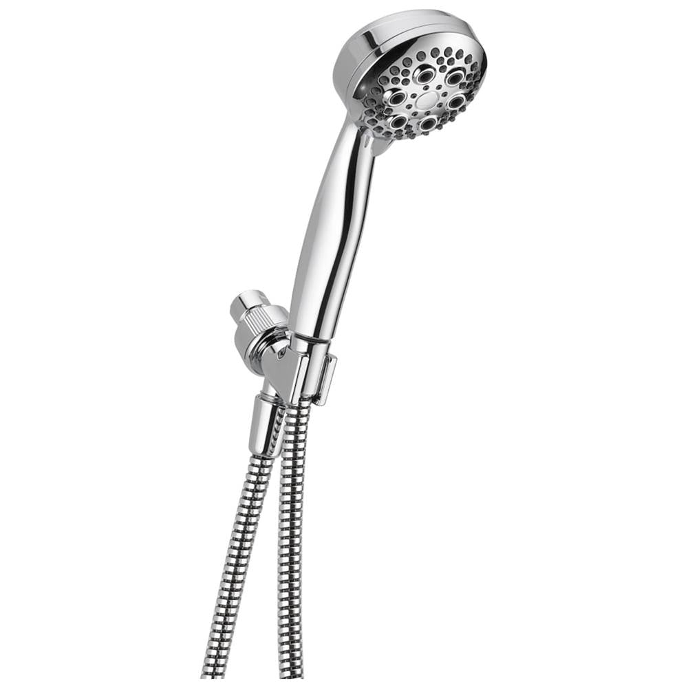 Delta Faucet - Universal Showering Components Premium 5-Setting Shower Mount Hand Shower - Chrome