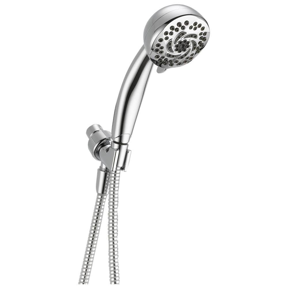 Delta Faucet - Universal Showering Components Premium 5-Setting Shower Mount Hand Shower - Chrome