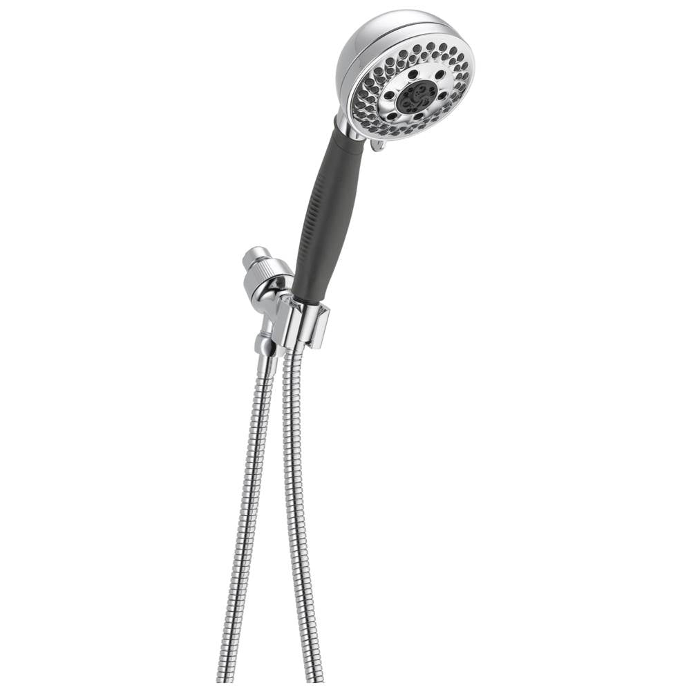 Delta Faucet - Universal Showering Components H2OKinetic5-Setting Shower Mount Hand Shower - Chrome