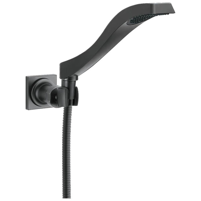 Delta Faucet - DrydenE Premium Single-Setting Adjustable Wall Mount Hand Shower - Matte Black