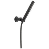 Delta Faucet - Grail Premium Single-Setting Adjustable Wall Mount Hand Shower - Matte Black