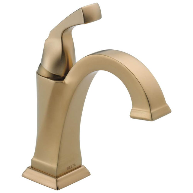 Delta Faucet - DrydenE Single Handle Bathroom Faucet - Champagne Bronze
