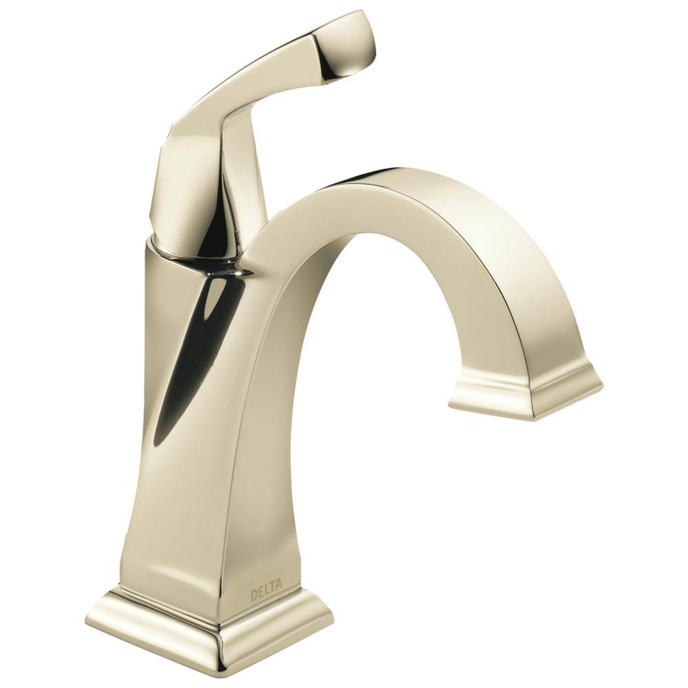 Delta Faucet - DrydenE Single Handle Bathroom Faucet - Polished Nickel