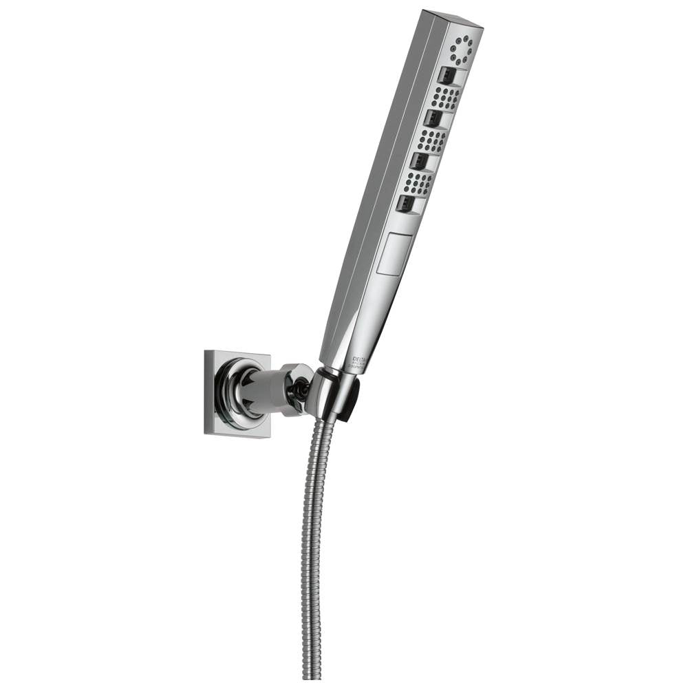 Delta Faucet - Universal Showering Components H2OKinetic Hand Shower 1.75 GPM Wall-Mount 4S - LumicoatÂ® Chrome