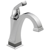 Delta Faucet - DrydenE Single Handle Bathroom Faucet with Touch<sub>2</sub>O.xt Technology - Chrome