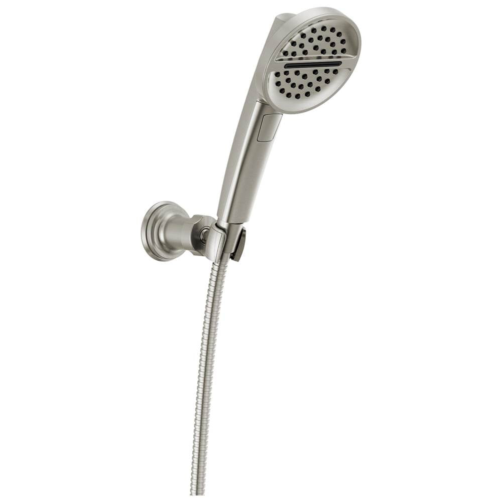 Delta Faucet - Universal Showering Components 3-Setting Wall Mount Handshower - LumicoatÂ® Stainless