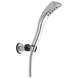 Delta Faucet - Universal Showering Components H2OKinetic Single-Setting Adjustable Wall Mount Hand Shower - Chrome