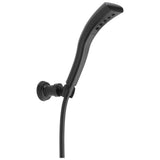 Delta Faucet - Universal Showering Components Single-Setting H2Okinetic Wall Mount Hand Shower - Matte Black