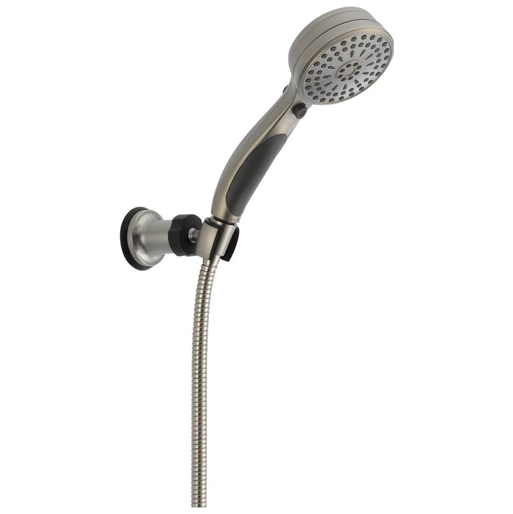 Delta Faucet - Universal Showering Components ActivTouch 9-Setting Adjustable Wall Mount Hand Shower - Stainless