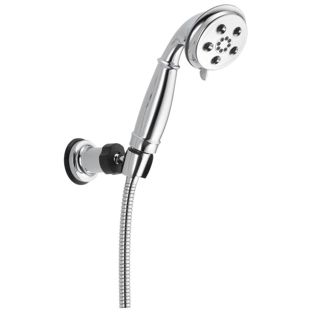 Delta Faucet - Universal Showering Components H2OKinetic 3-Setting Adjustable Wall Mount Hand Shower - Chrome