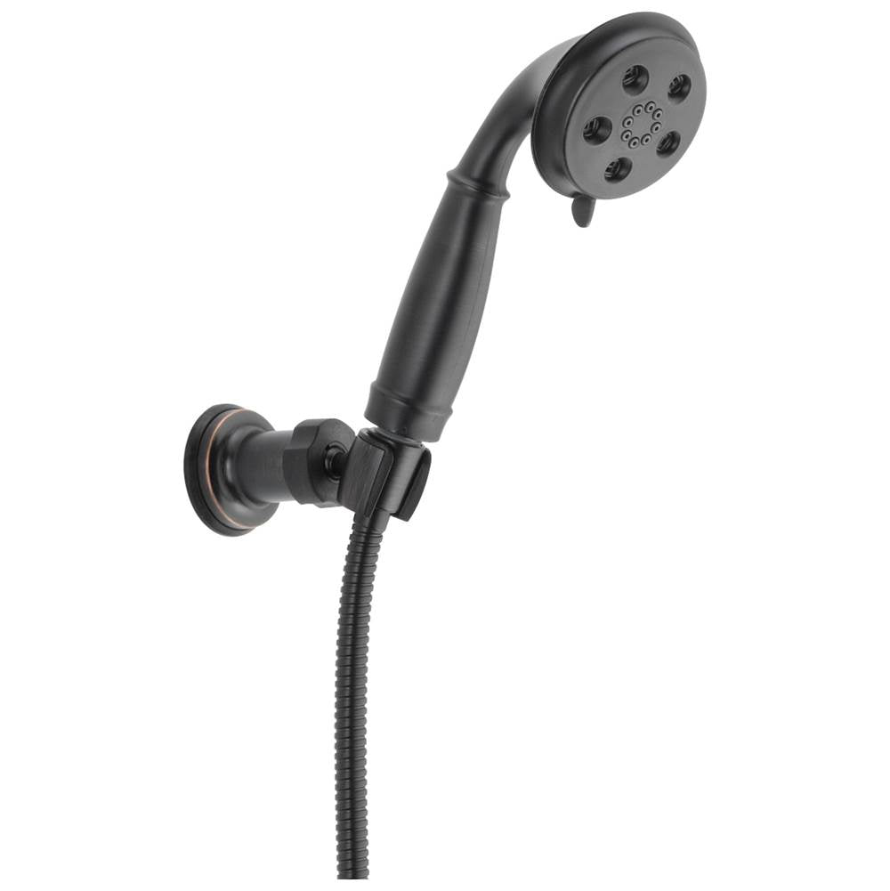 Delta Faucet - Universal Showering Components H2OKinetic3-Setting Adjustable Wall Mount Hand Shower - Venetian Bronze