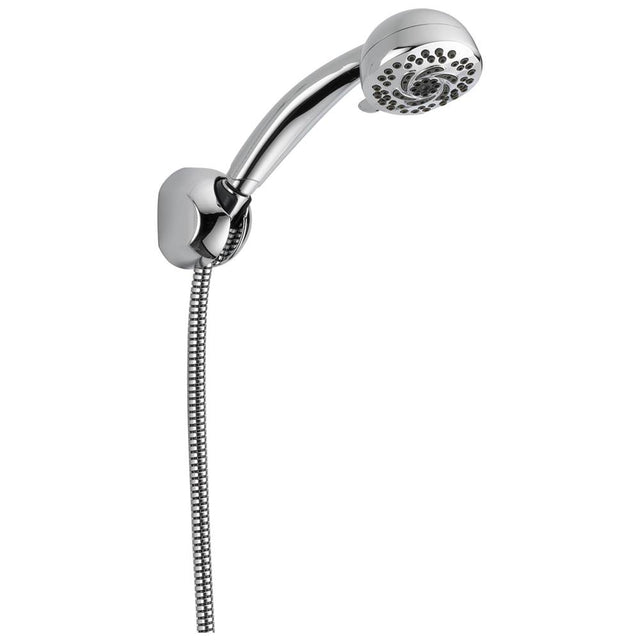 Delta Faucet - Universal Showering Components Premium 5-Setting Fixed Wall Mount Hand Shower - Chrome
