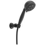 Delta Faucet - Universal Showering Components H2Okinetic 5-Setting Shower Mount Hand Shower - Matte Black