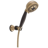 Universal Showering Components H2OKinetic 5-Setting Adjustable Wall Mount Hand Shower