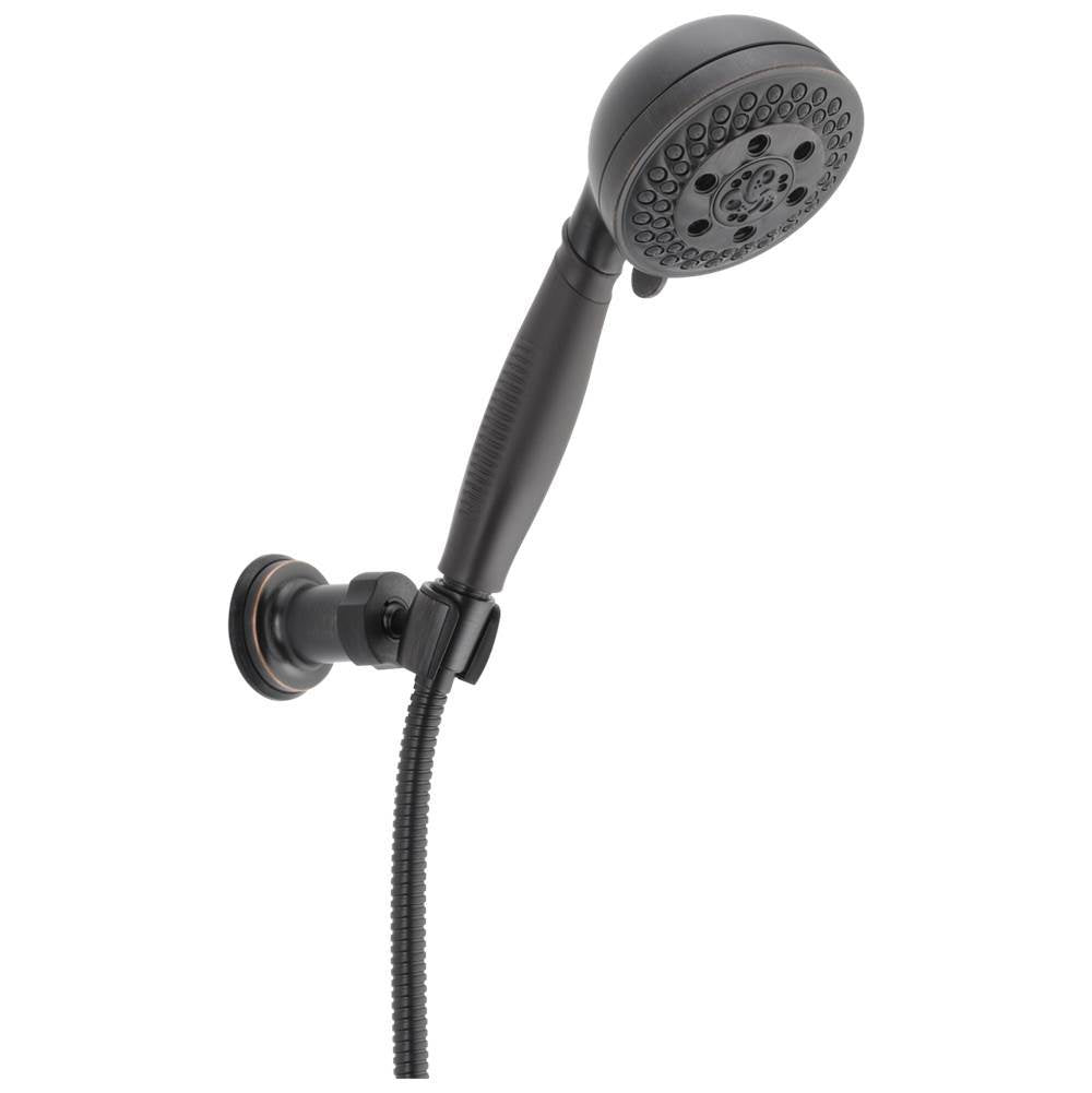 Universal Showering Components H2OKinetic 5-Setting Adjustable Wall Mount Hand Shower