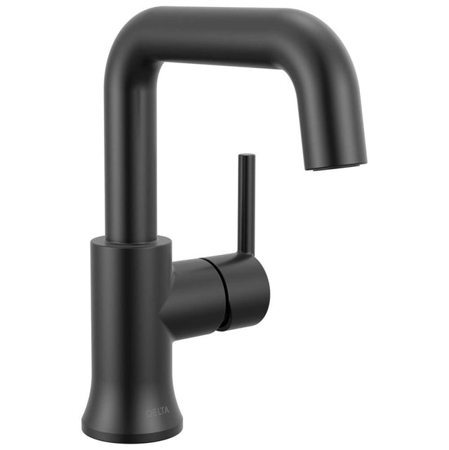 Delta Faucet - Trinsic Single Handle Bathroom Faucet - Matte Black