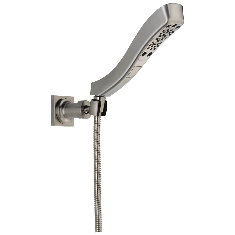 Universal Showering Components H2OKinetic 4-Setting Adjustable Wall Mount Hand Shower
