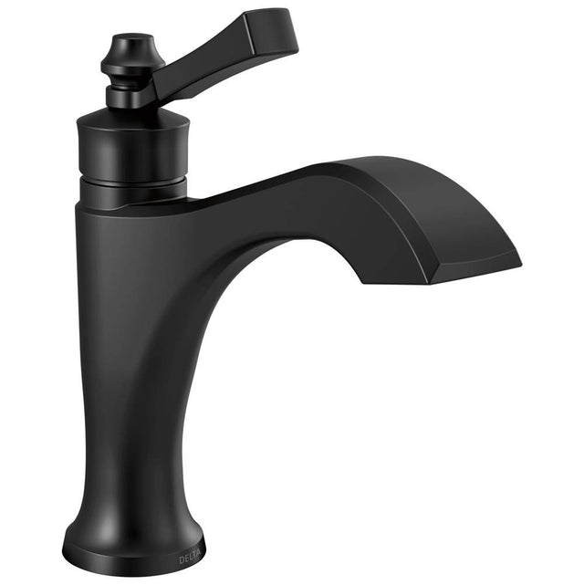 Delta Faucet - DorvalE Single Handle Bathroom Faucet - Matte Black