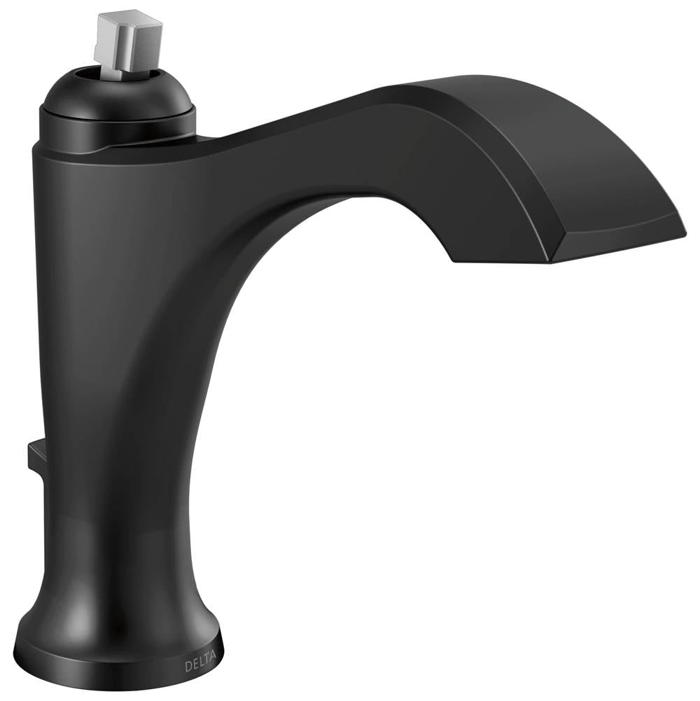 Delta Faucet - DorvalE Single Handle Faucet Less Handle - Matte Black