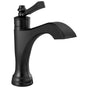 Delta Faucet - DorvalE Single Handle Touch20.xt Bathroom Faucet - Matte Black