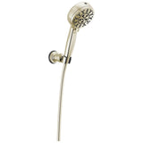 Delta Faucet - Universal Showering Components 7-Setting Wall Mount Hand Shower with Cleaning Spray - LumicoatÂ® Polished Nickel