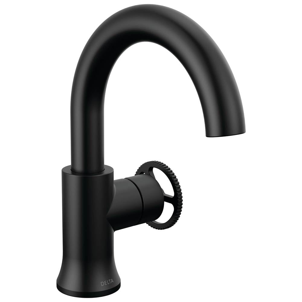 Delta Faucet - Trinsic Single Handle Bathroom Faucet - Matte Black