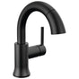 Delta Faucet - Trinsic Single Handle Pull Down Bathroom Faucet - Matte Black